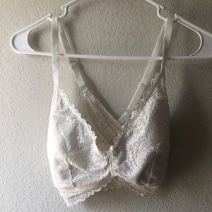 White bralette